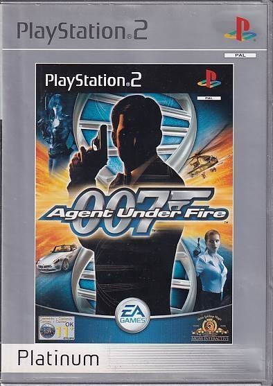 James Bond 007 Agent Under Fire - PS2 - Platinum (B Grade) (Genbrug)